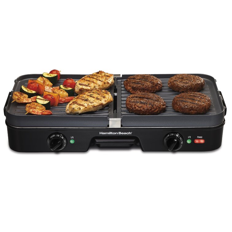 Hamilton beach 2024 reversible griddle